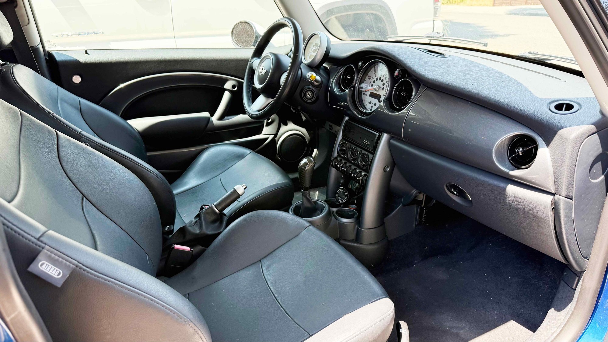 2006 Mini R53: "Mk I" Mini Cooper S - FREE 2006 R53 Mini Cooper S JCW Sprintex w/ 550cc NOT CARB compliant - Used - VIN WMWRE335X6TL21291 - 107,087 Miles - 4 cyl - 2WD - Manual - Coupe - Blue - Campbell, CA 95008, United States