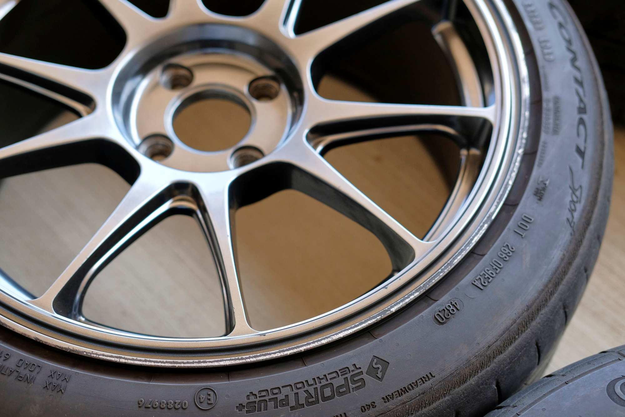 2011 Mini R56: "Mk II" Mini Hatch/Hardtop range - Rota Titan 17x8 +40 Wheels and Continental ExtremeContact Sport Tires - Wheels and Tires/Axles - $600 - Fresno, CA 93727, United States