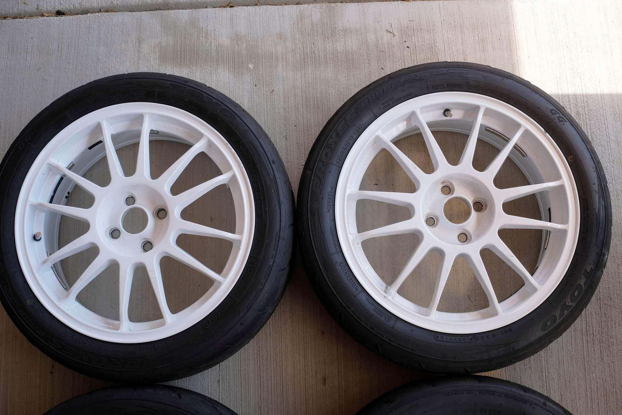 2011 Mini R56: "Mk II" Mini Hatch/Hardtop range - OZ Superleggera 17x7 +37 wheels and Toyo Proxes R888R Tires - Wheels and Tires/Axles - $700 - Fresno, CA 93727, United States
