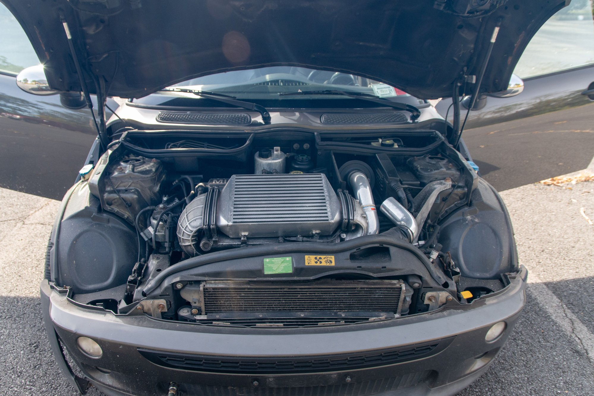 2006 Mini R53: "Mk I" Mini Cooper S - 2006 R53 Cooper S Modified - Used - VIN WMWRE33526TL16473 - 177,822 Miles - 4 cyl - 2WD - Manual - Coupe - Gray - Woodbridge, VA 22191, United States