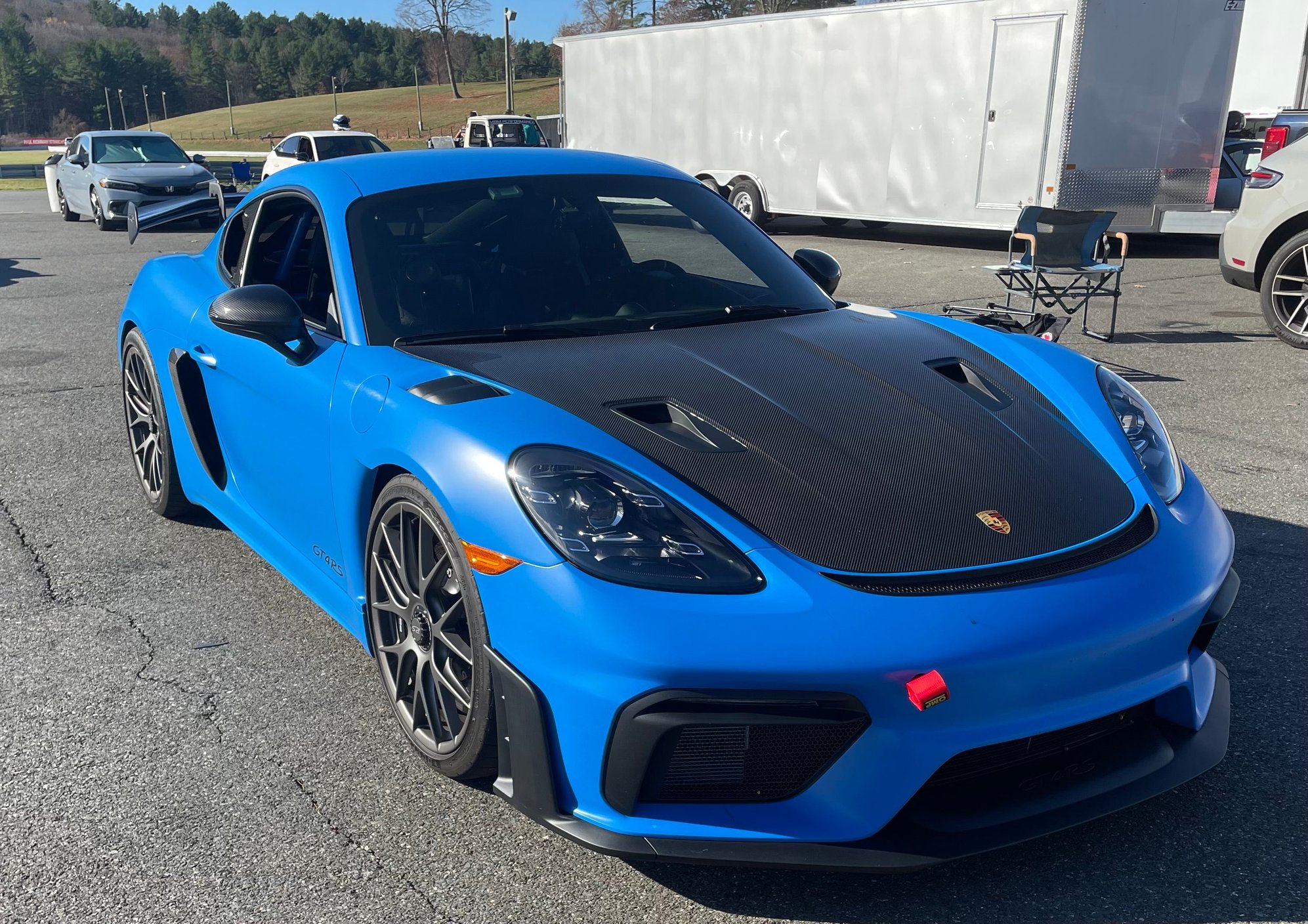 Has to be at least one Porsche at these events