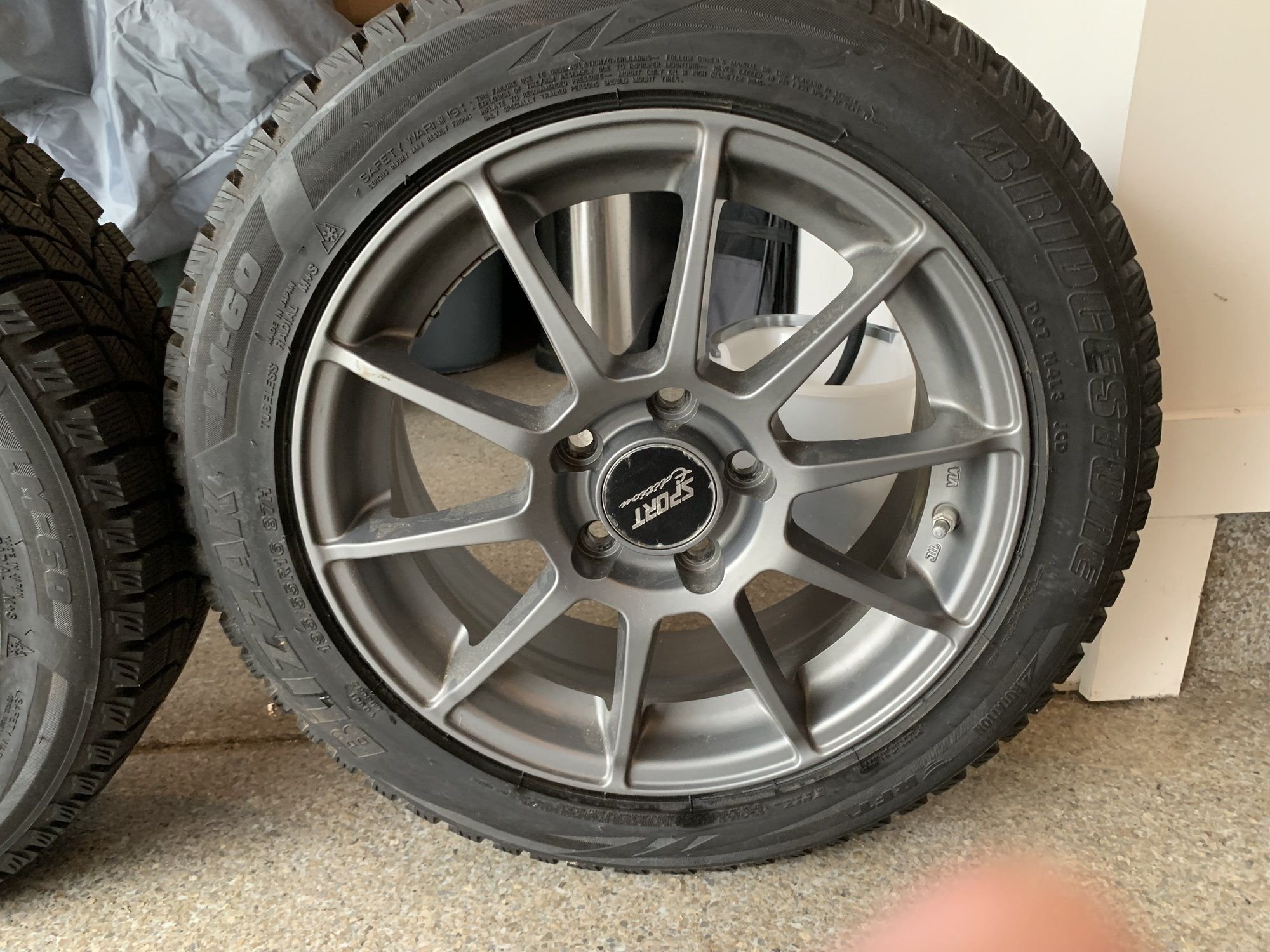 Wheels and Tires/Axles - Snow Tire and Wheel set with TPMS F55 F56 - Used - 2014 to 2022 Mini F56: Mini Hatch/Hardtop - 2014 to 2022 Mini F55: 5-door Hatch - Germantown, MD 20874, United States