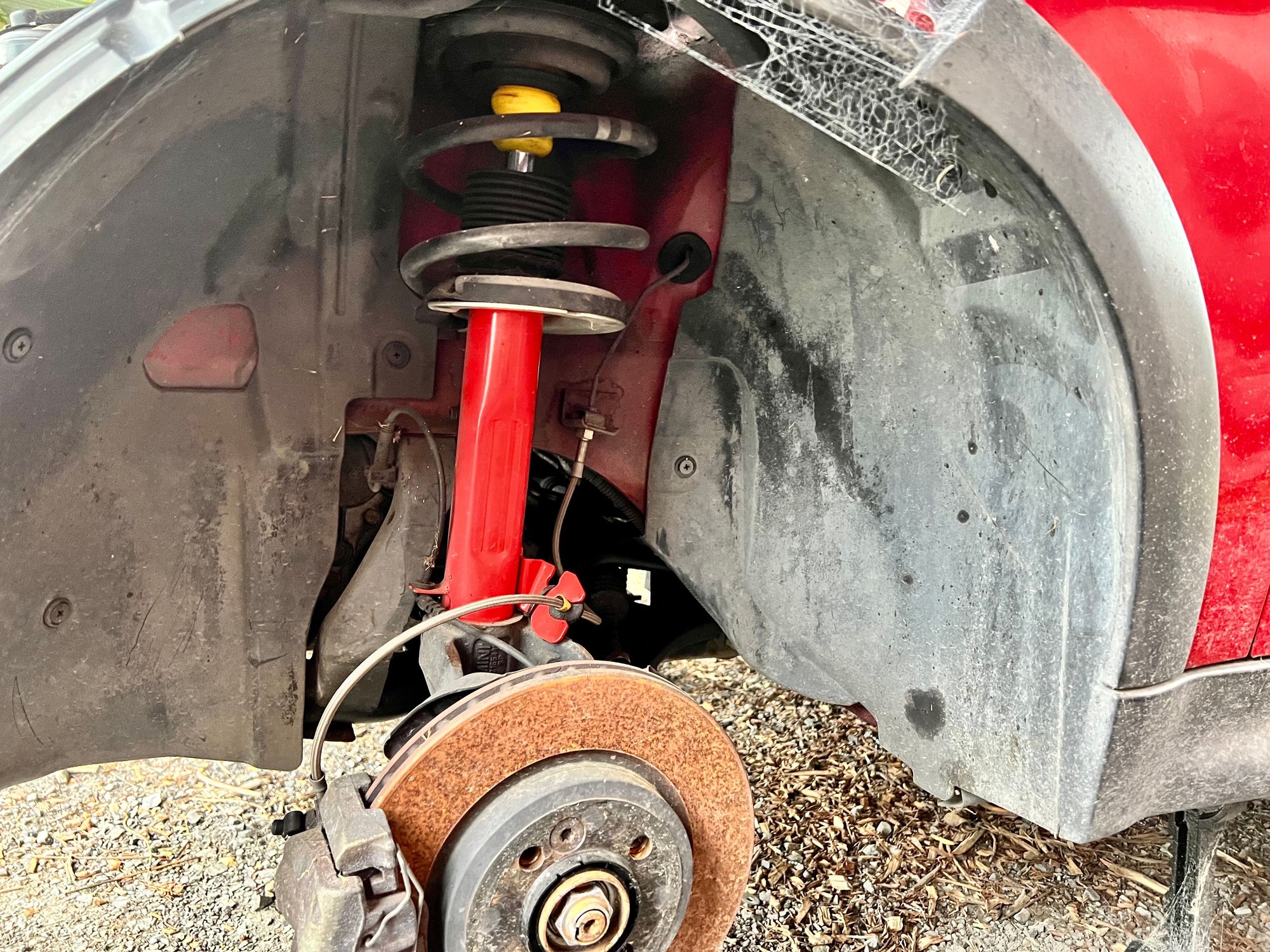 2002 Mini R53: "Mk I" Mini Cooper S - Koni FSD shocks with factory sport springs (front only) - Accessories - $50 - Sebastopol, CA 95472, United States