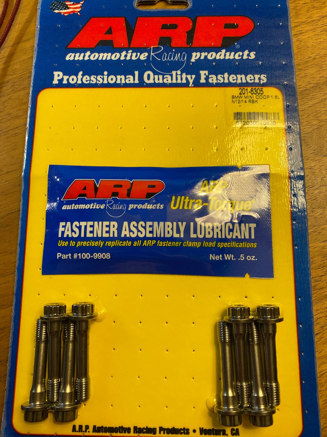 Drivetrain ARP exhaust cam bolt? N14 r56 North American Motoring