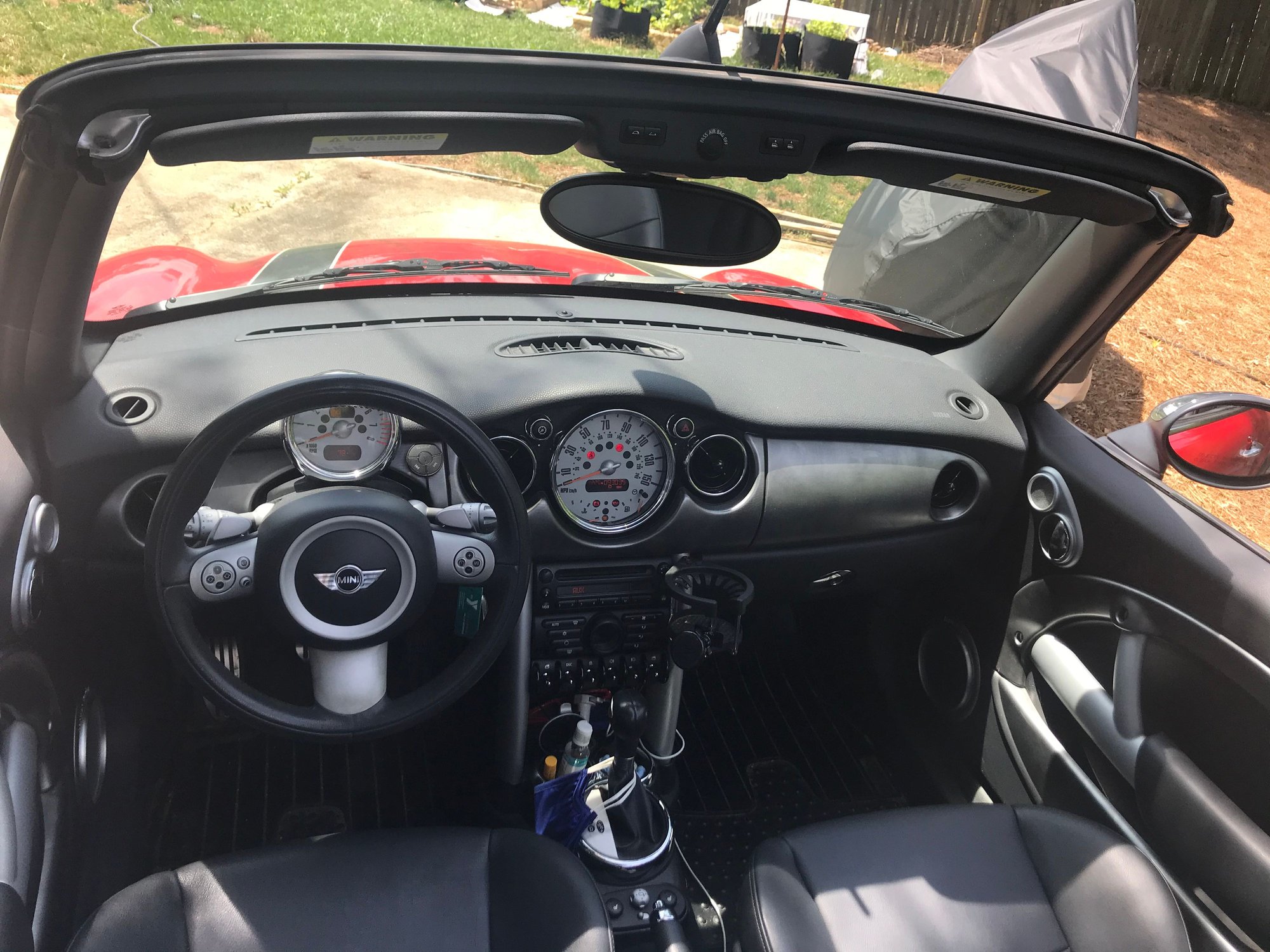 2007 Mini R52: "Mk I" Mini Convertible - 2007 Mini Cooper S Convertible R52 in South Carolina ~ $8000 - Used - VIN WMWRH33597TL94466 - 93,100 Miles - 4 cyl - 2WD - Automatic - Convertible - Red - Greenville, SC 29609, United States