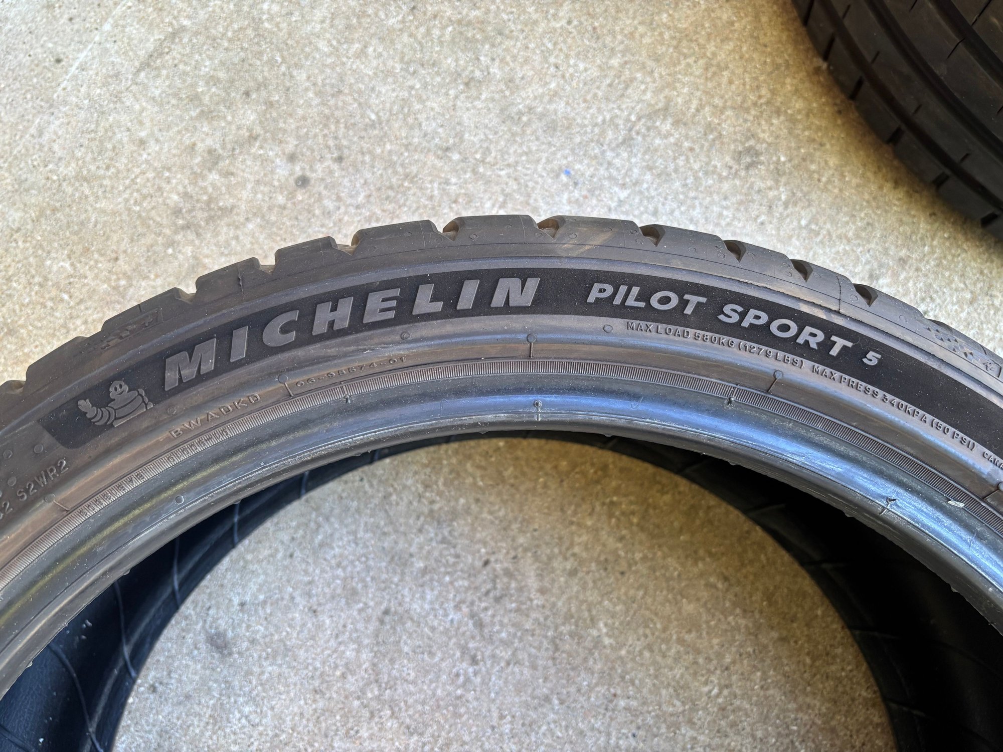 Wheels and Tires/Axles - MICHELIN Pilot Sport 5 Tires (4) - Used - -1 to 2026  All Models - Cedar Park, TX 78641, United States