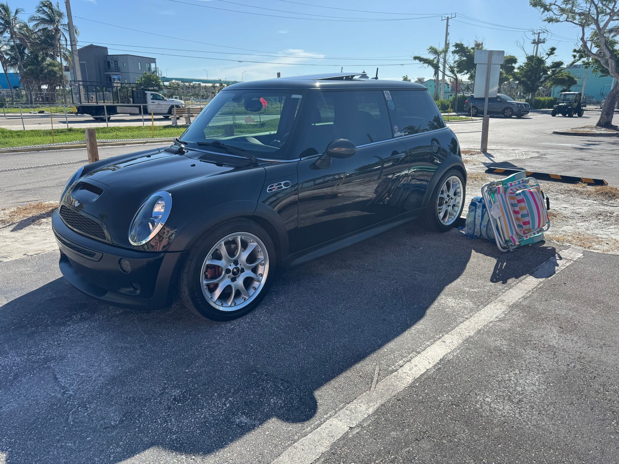 Just another beach day, got my spot.