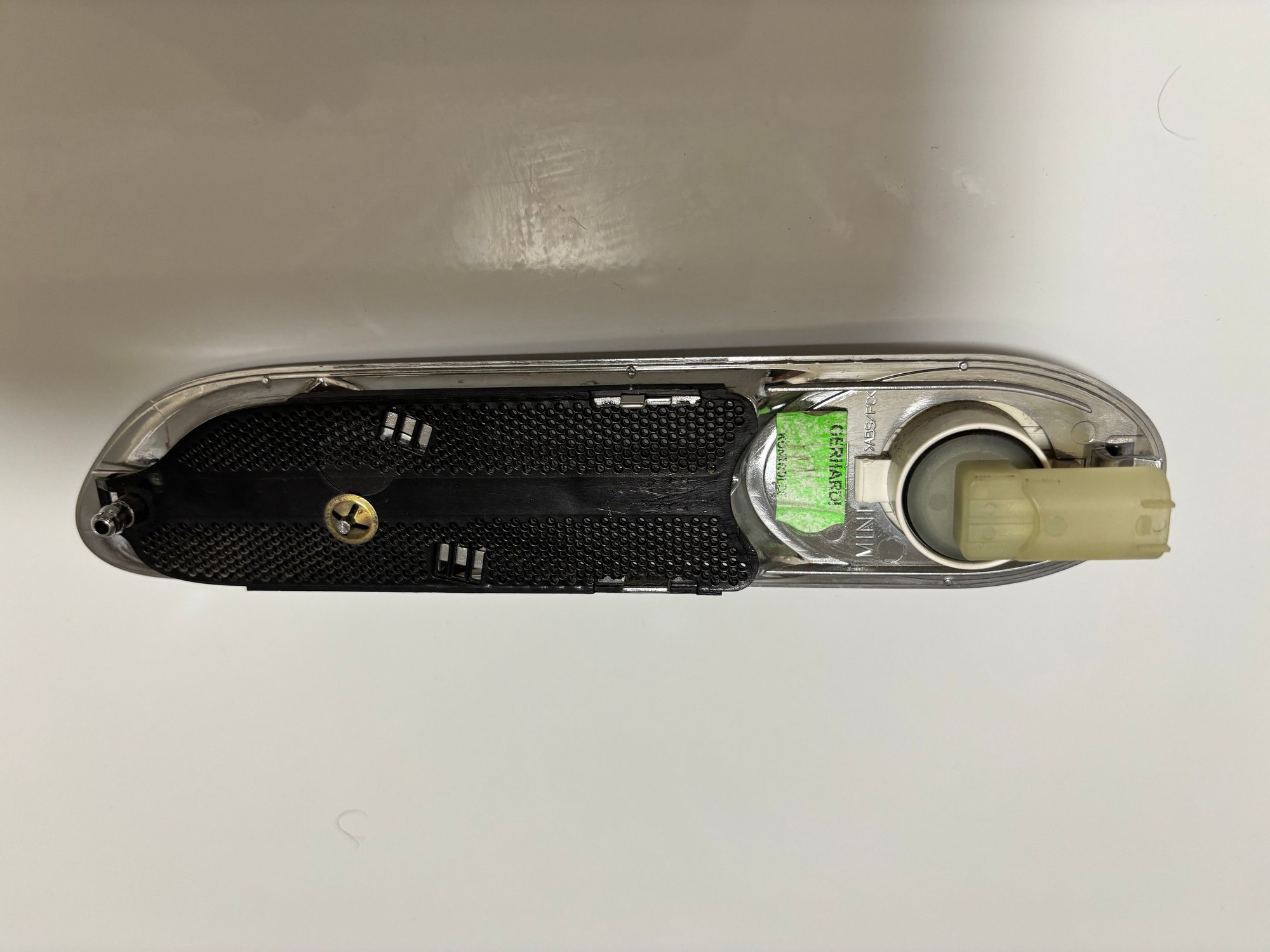 Lights - GENUINE MINI Finisher Chrome Side Market Vents with Mounted Turn Light - Used - 2002 to 2008 Mini Cooper - Cedar Park, TX 78641, United States