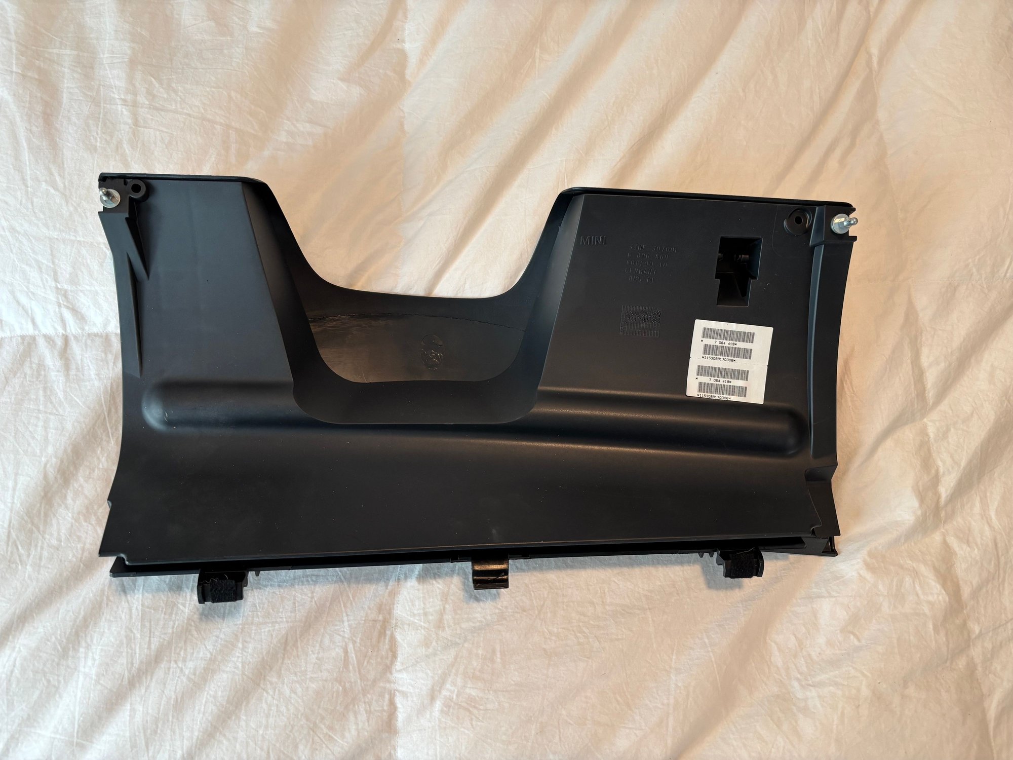 Interior/Upholstery - GENUINE MINI Driver’s Side Kick-Panel 51167064419 - Used - 2002 to 2008 Mini Cooper - Cedar Park, TX 78641, United States