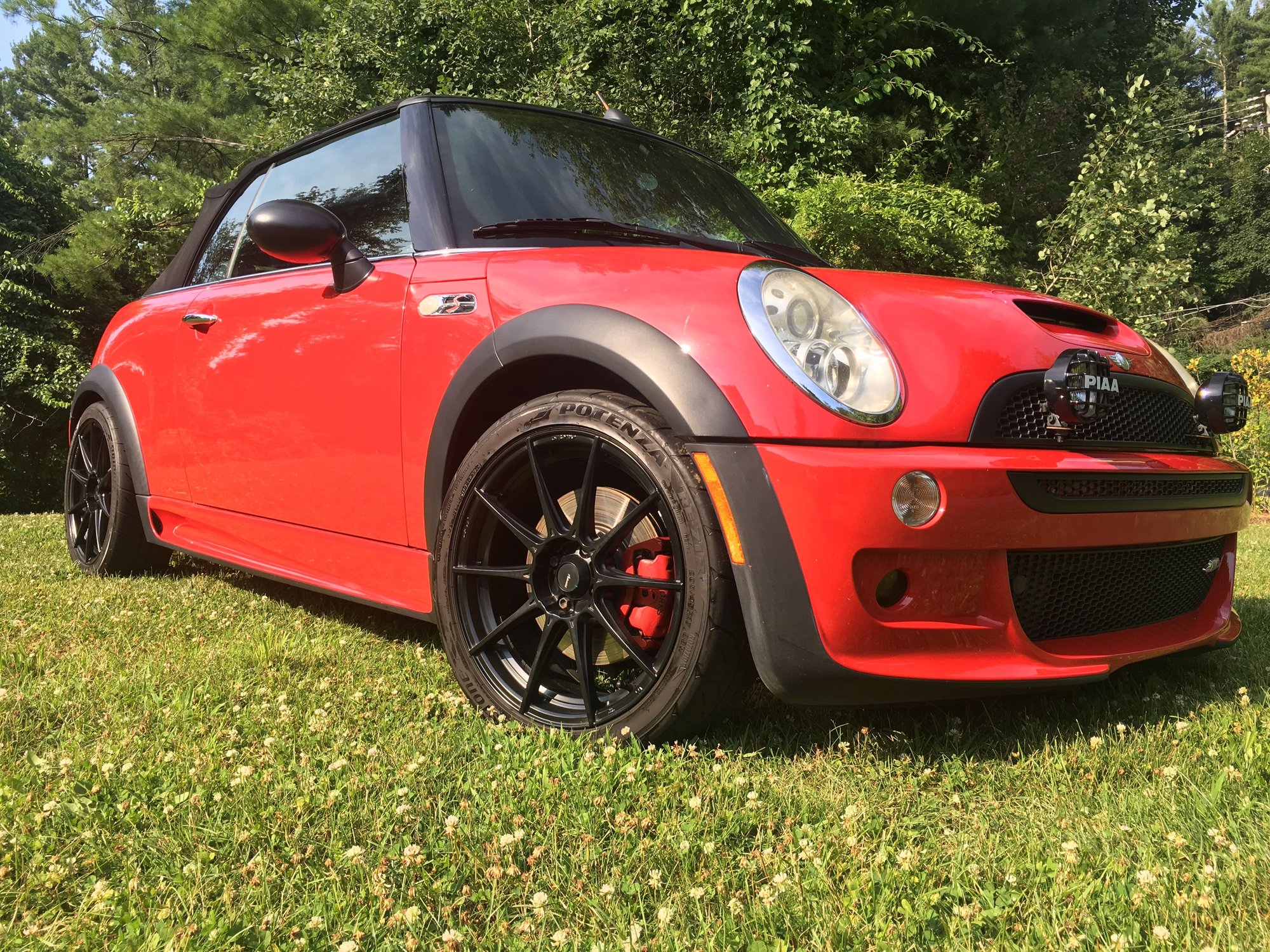 2008 Mini R52: "Mk I" Mini Convertible - FS: 2007 R52 JCW Aero Convertible (Low Mileage, EC)   RARE.   Winter rims incl. - Used - VIN WMWRH33547TJ44505 - 62,100 Miles - 4 cyl - 2WD - Manual - Convertible - Red - Upstate, NY 12345, United States