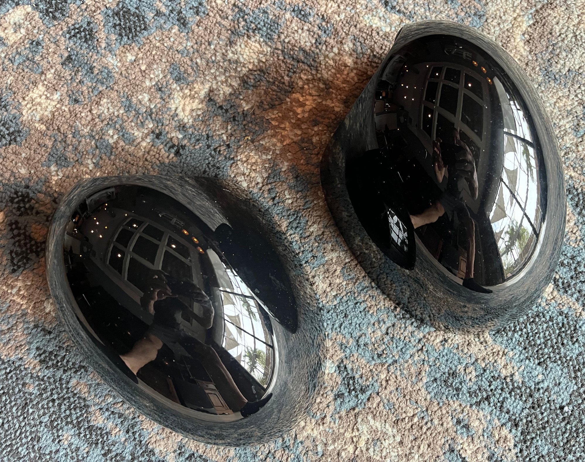 2013 Mini R56: "Mk II" Mini Hatch/Hardtop range - Gen 2 new black OEM side mirror caps - Accessories - $40 - Rockledge, FL 32955, United States