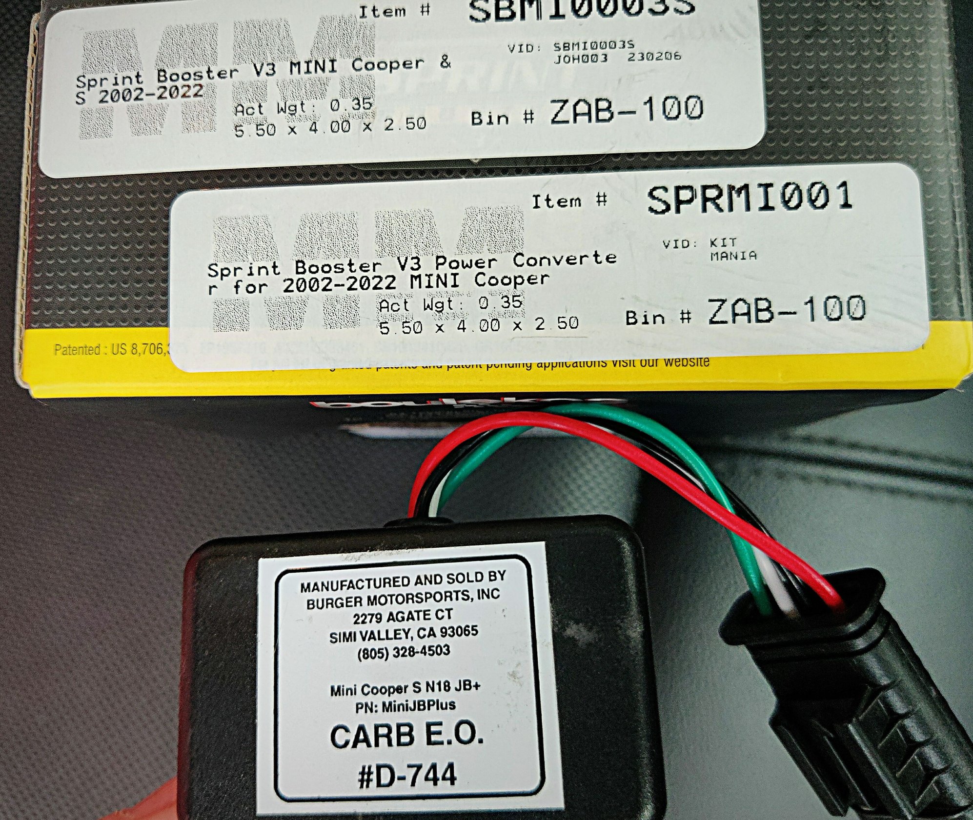 Miscellaneous - Sprint Booster v3 and JB+ - Used - 2002 to 2023 Mini All Models - Duram, NC 27701, United States