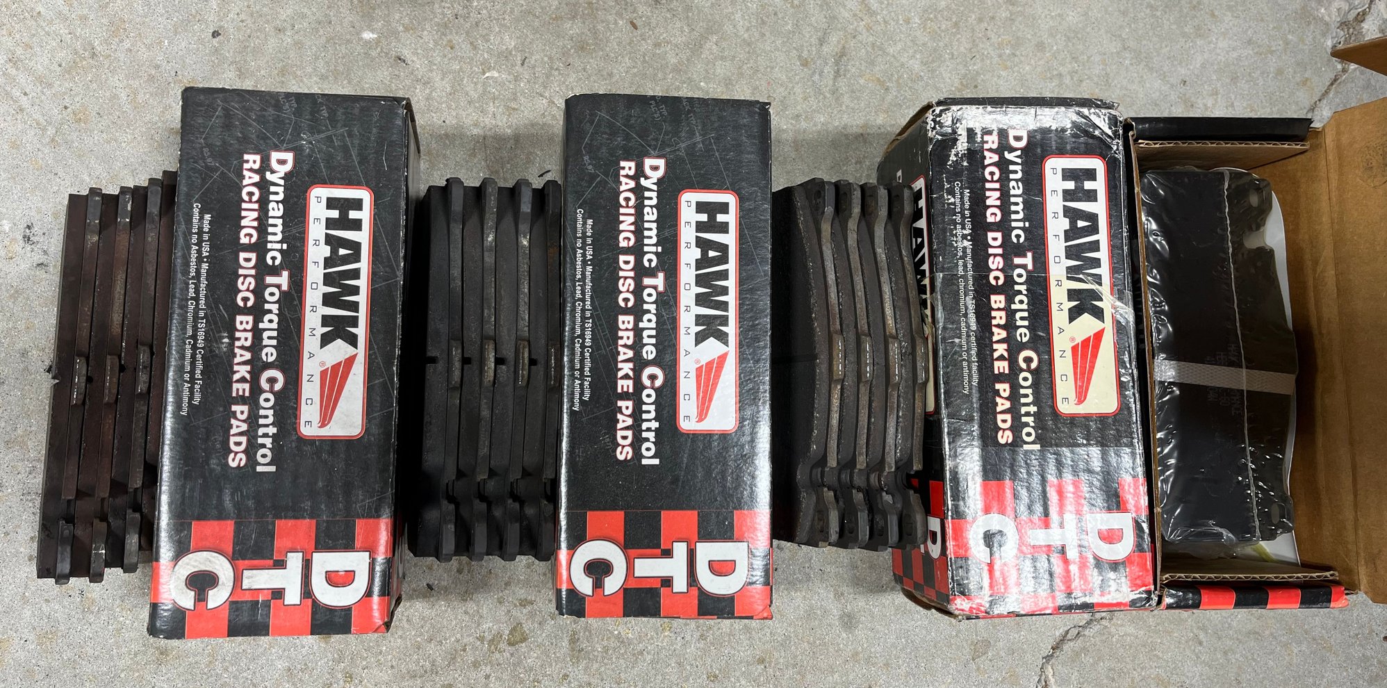 2013 Mini R56: "Mk II" Mini Hatch/Hardtop range - Hawk brake pads HB603 G.616 These fit 2013 JCW GP - Accessories - $275 - Rockledge, FL 32955, United States