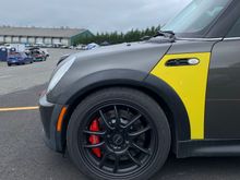 Yellow will go away this week. 
