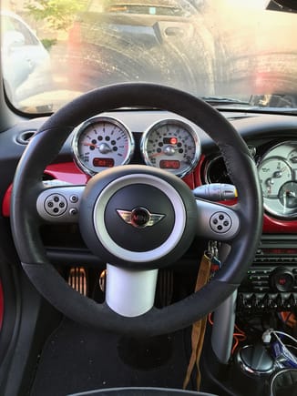 JCW Alcantara Steering Wheel