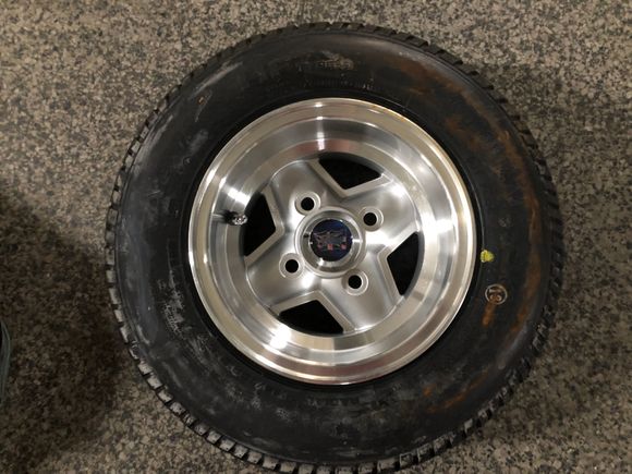 Full size 10" spare.