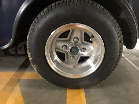 A 10" wheel.