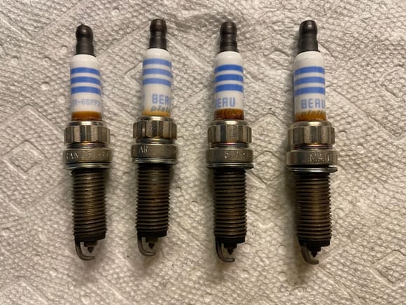 Cyl 1 to 4, left to right.