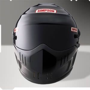 BlackSimpsonSpeedwayRXHelmet