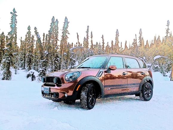 Just a bit crisp out..
Third and newest to come into my life
2014 Mini Cooper S Countryman All4