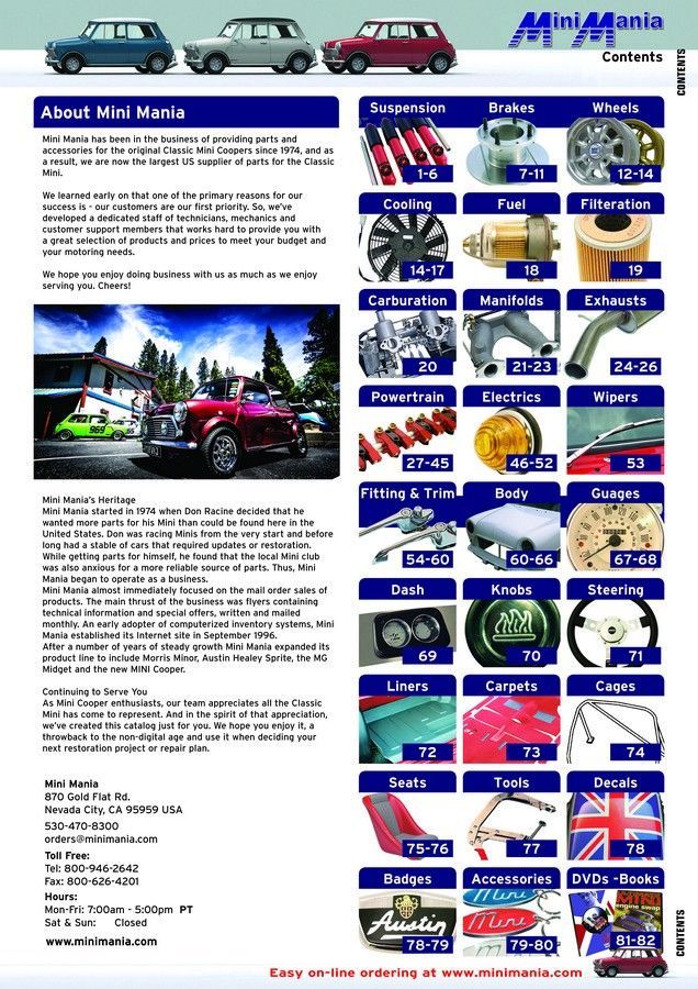 Classic Enthusiast Your Classic Parts Catalog is Here! North American