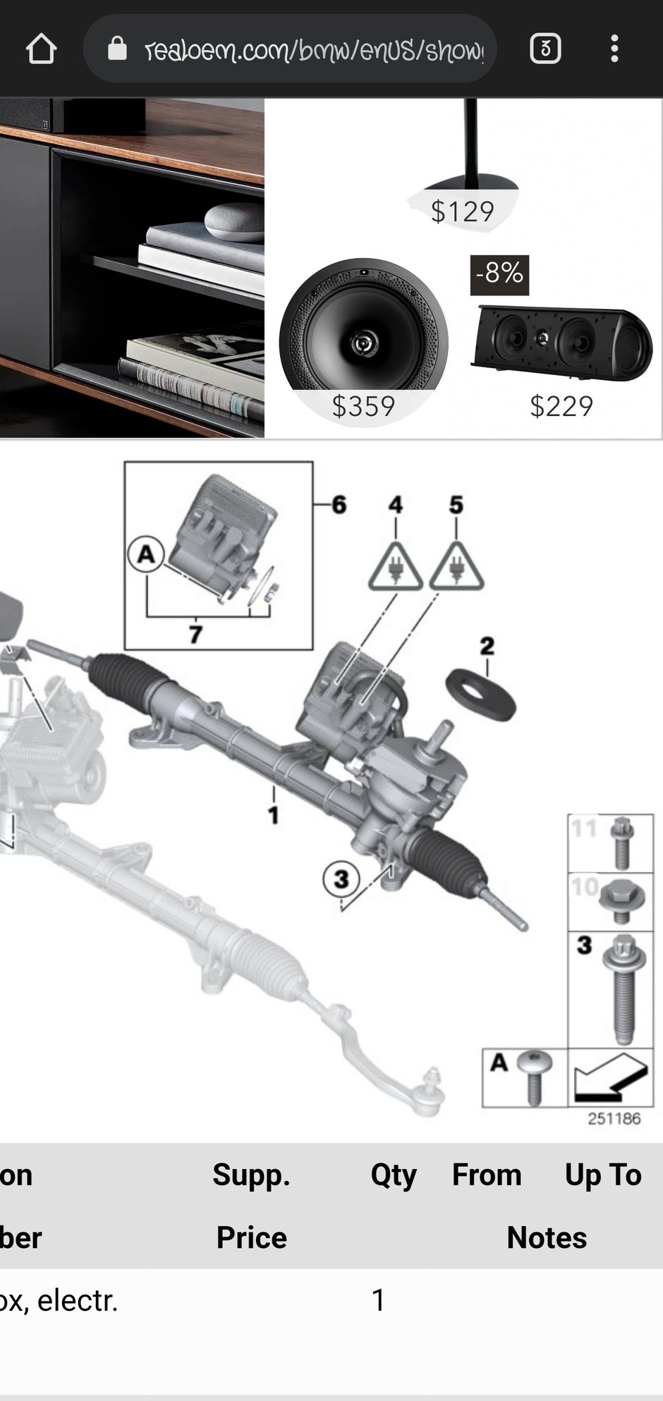 R60 rack and pinion mounting bolt North American Motoring
