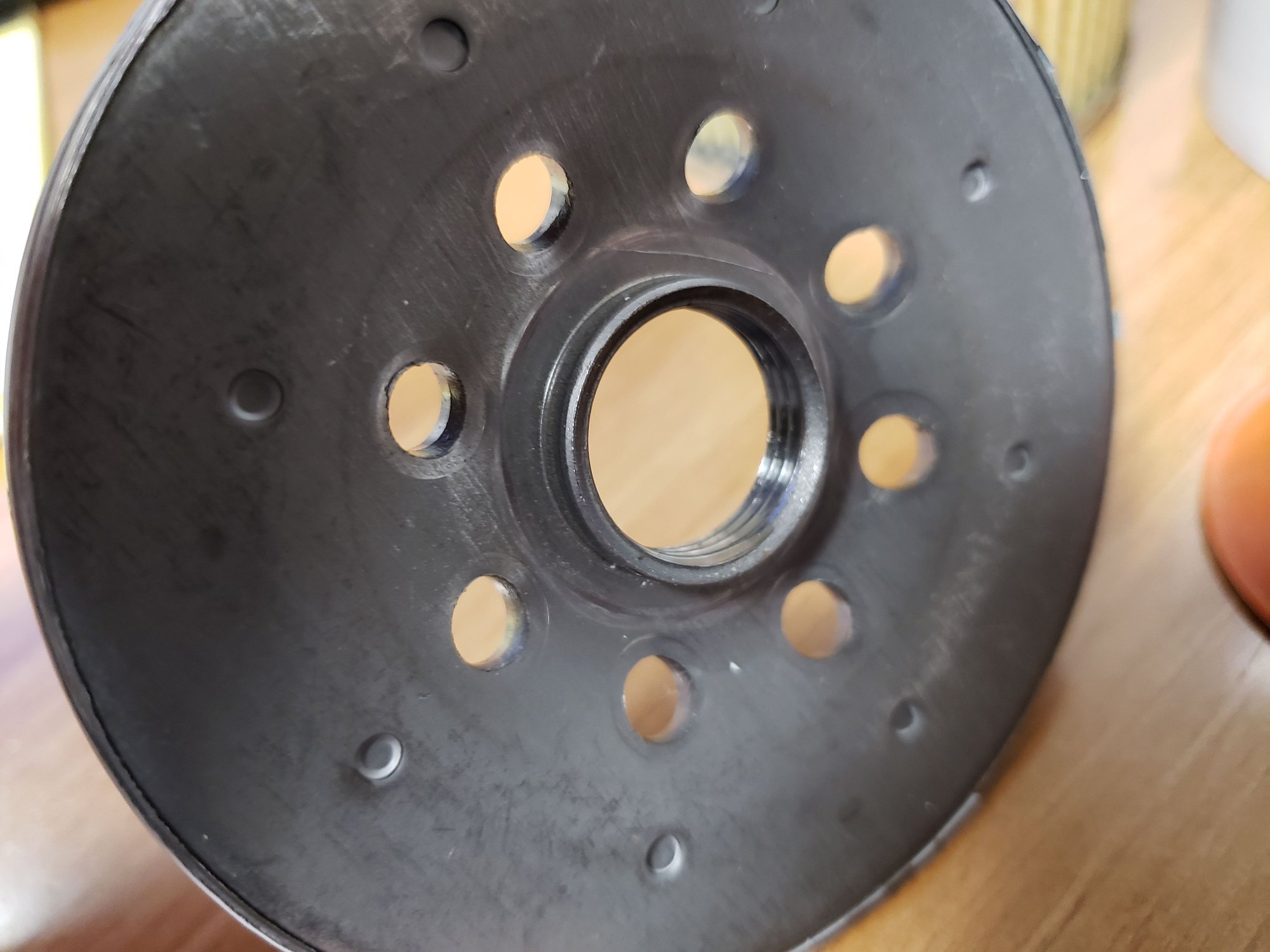 Pics of K&N oil filter cut open