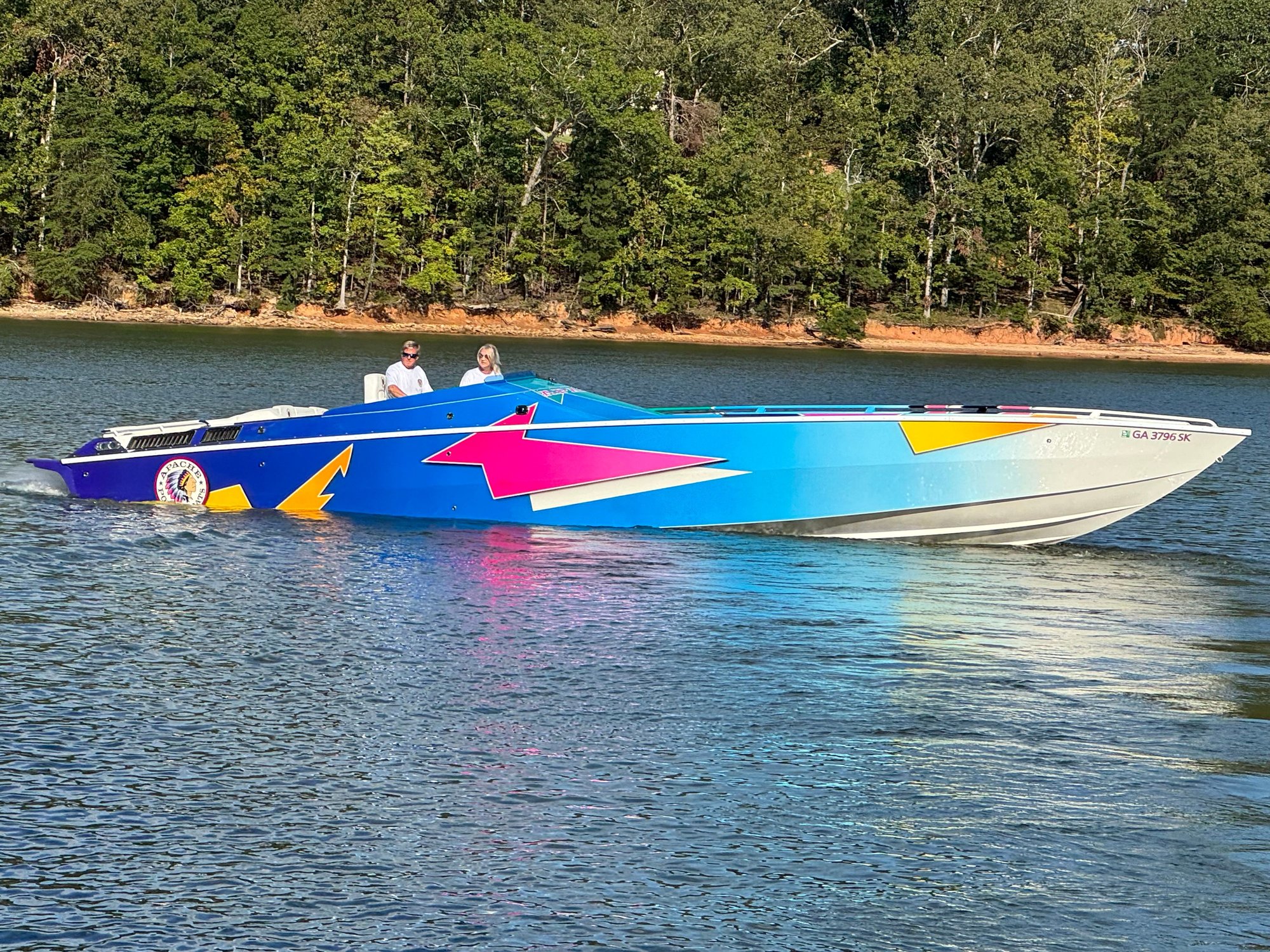 Had the ole girl out on Lanier Sunday!