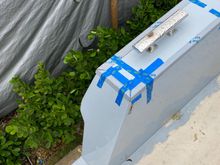 Stainless steel trim around some areas. It’s an old pic, it’s already welded and half of it high polished