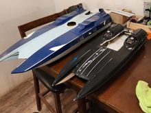 Restoring two old RC cats. The Graupner Systems and what i believe is an Aeromarine Popeyes