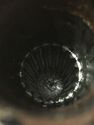 Splines in excellent condition