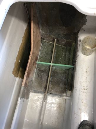 Putting back all stringers and coring