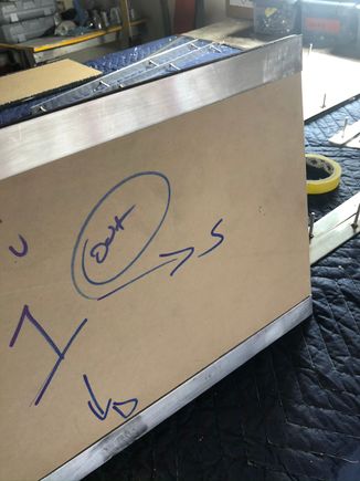 Plexus window with stainless plates. These have welded bolts on the back that get washer and nuts Inside the cabin