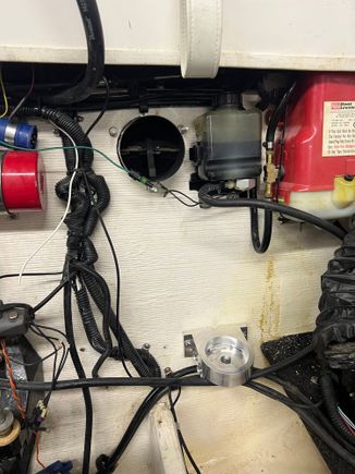Got the oil filter mount and drive oil reservoir located and “mounted”.