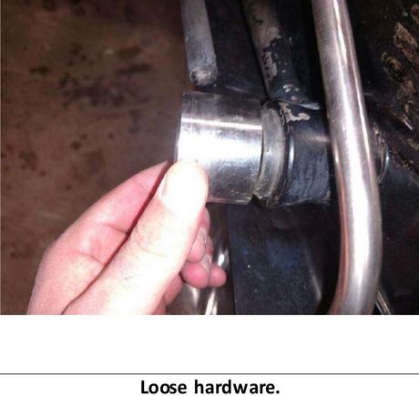 Loose drive hardware