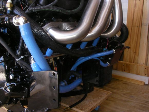starboard plumbed in reverse with meter.