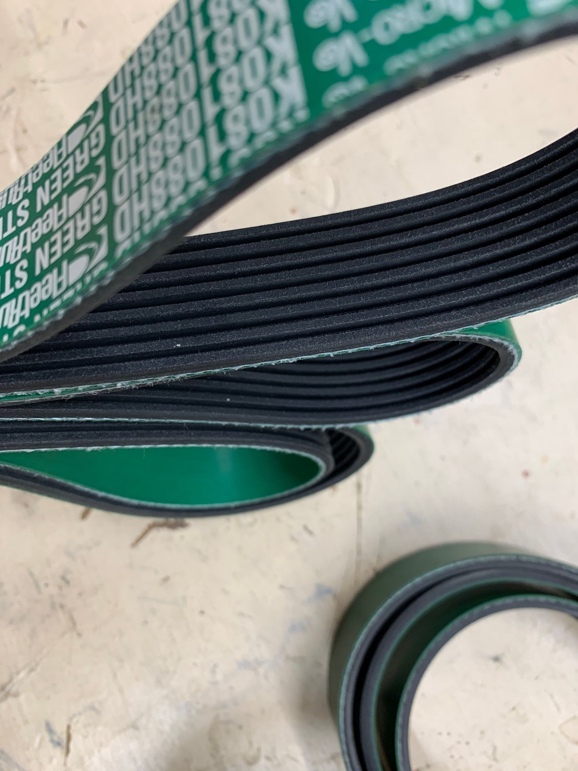 Gates 8 Rib Belt Chart