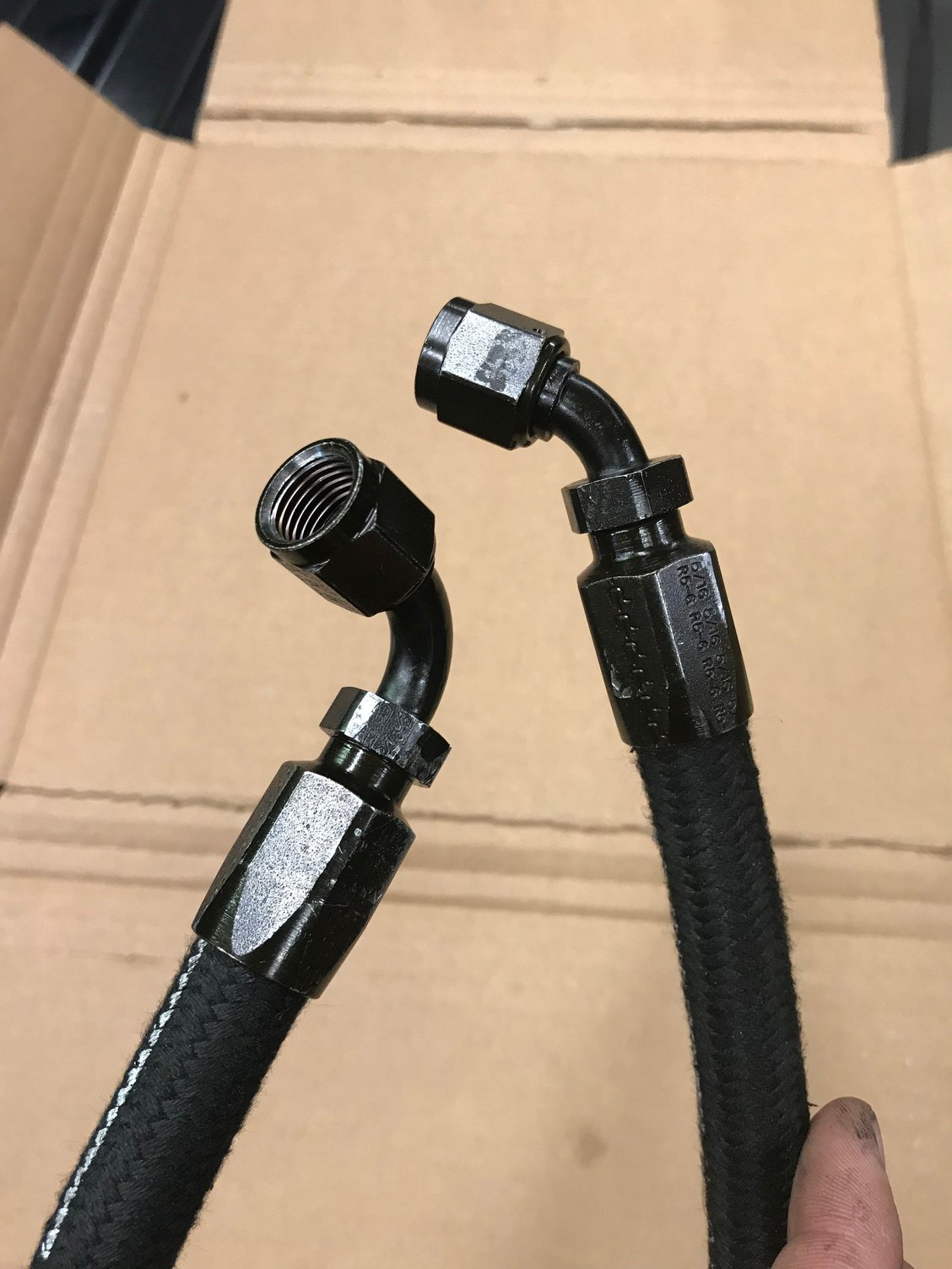 Power steering line thread sizes Forums