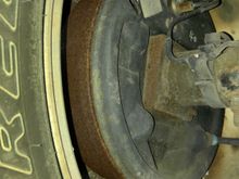 2005 GMC Sierra 1500 VHO 6.0L, I think this is the right rear drum