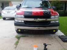 Finally got around to installing my HD front!  Thanks for the help guys!