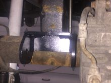 Traction bar bracket in...