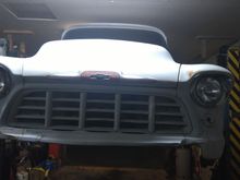 Cab and front clip off original chassis