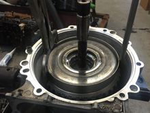 Went ahead and set the new 3-5-r in with the clutches.... The vise grips are the 1-2-3-4/3-5-r instaayion band tool!!