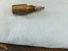This is why you have these strainers. Found some trash that I had to blow out. 