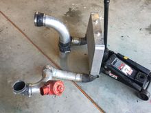 Here is a picture of the intercooler and pipeing