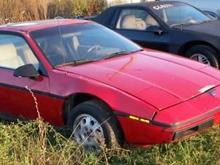 this one needed  a little work but was a good running car. used it for a daily driver for a while. Iron Duke 4 cyl Auto w/ sun roof. buick grand sport wheels.