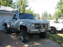 My Truck but this is an old picture and i need to take some new ones of it... This is right after i bought it off my uncle!