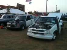 At the Make a wish show next to my buddy's 91 Pro Street