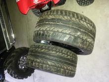 Mounted up and look pretty wide !