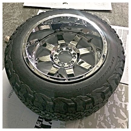 I haven't put them on the truck yet.. Waiting until after my first track pass tomorrow night!